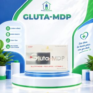 Gluta-MDP – Glutathione, Acid Lipoic, Vitamin C (Hộp 30 viên)