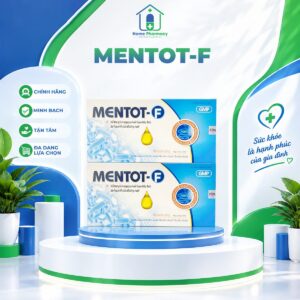 Mentot-F – Men vi sinh Bacillus clausii dạng ống uống