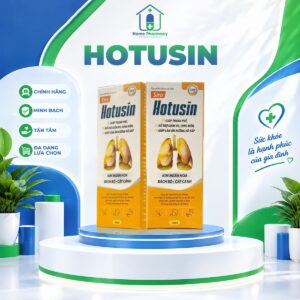 Siro Hotusin – Thảo dược hỗ trợ giảm ho, long đờm (Hộp 1 lọ 100ml)